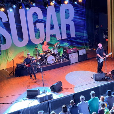 I missed Sugar when I first became a fan in the early 90s. I’ve seen Bob live a pile of times but never thought this reunion would happen…